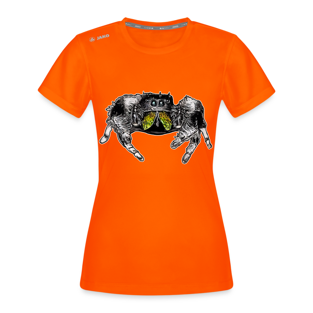 Frauen JAKO Sportswear T-Shirt Phidippus regius Rastafari male - Neonorange