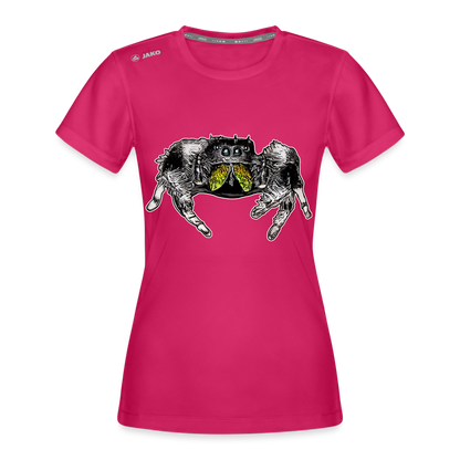 Frauen JAKO Sportswear T-Shirt Phidippus regius Rastafari male - dunkles Pink