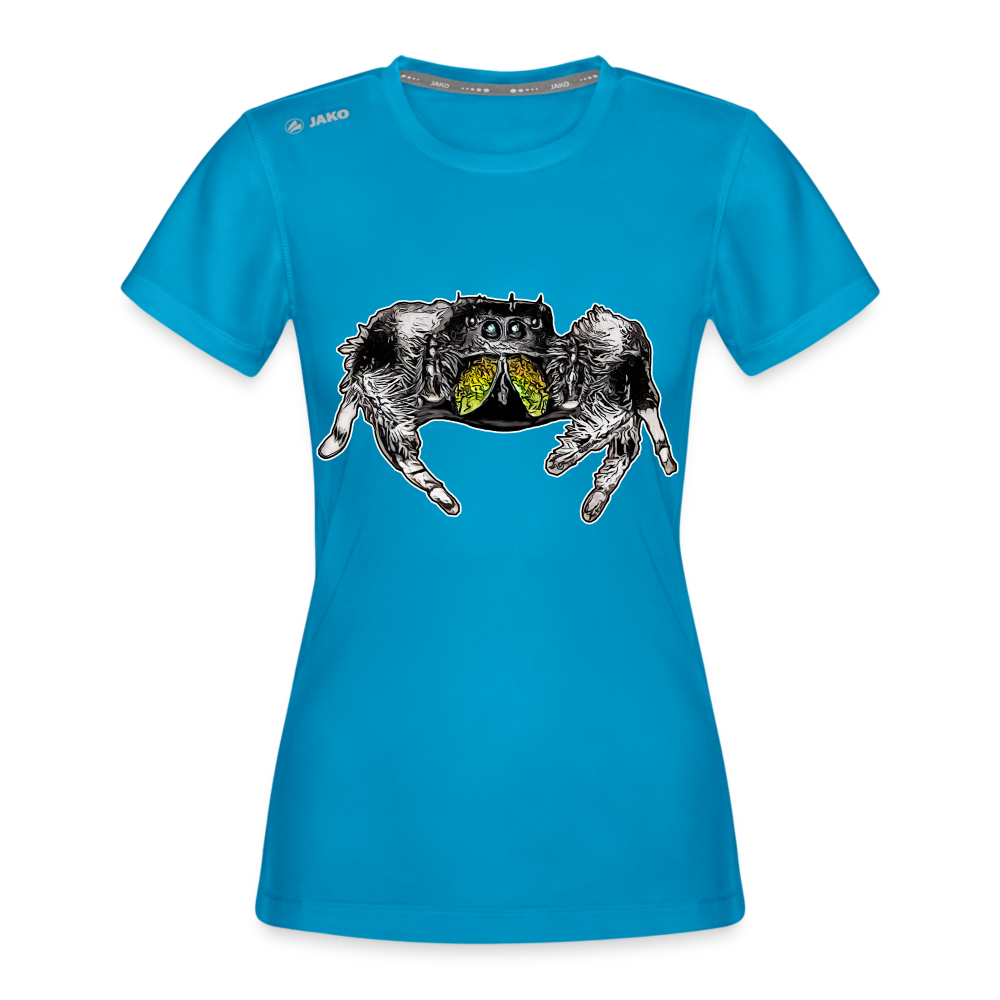 Frauen JAKO Sportswear T-Shirt Phidippus regius Rastafari male - Saphirblau
