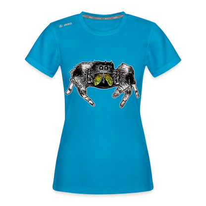 Frauen JAKO Sportswear T-Shirt Phidippus regius Rastafari male - Saphirblau