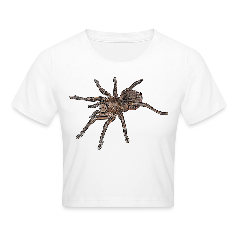Crop T-Shirt Theraphosa stirmi juvenile - weiß