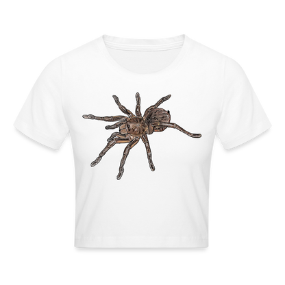 Crop T-Shirt Theraphosa stirmi juvenile - weiß