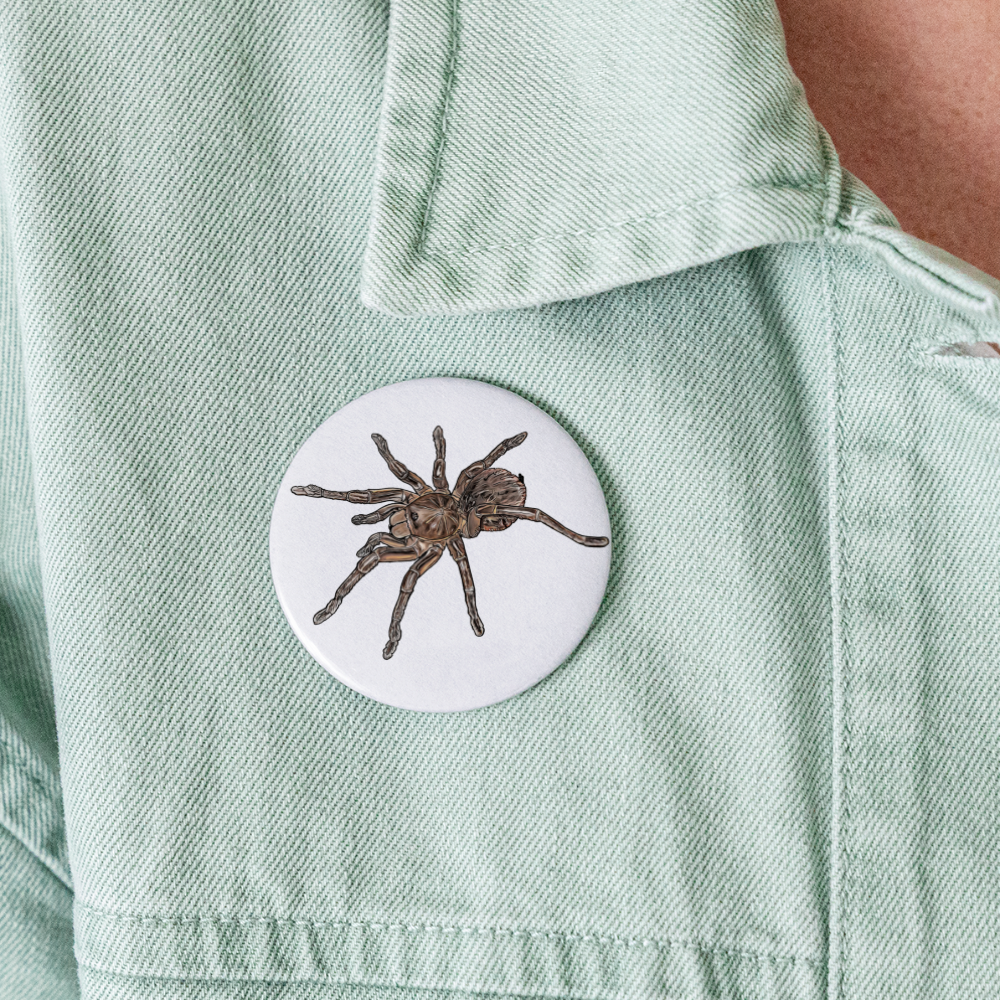 Buttons groß 56 mm (5er Pack) Theraphosa stirmi juvenile - weiß