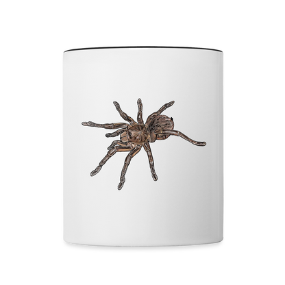 Tasse farbig Theraphosa stirmi juvenile - Weiß/Schwarz