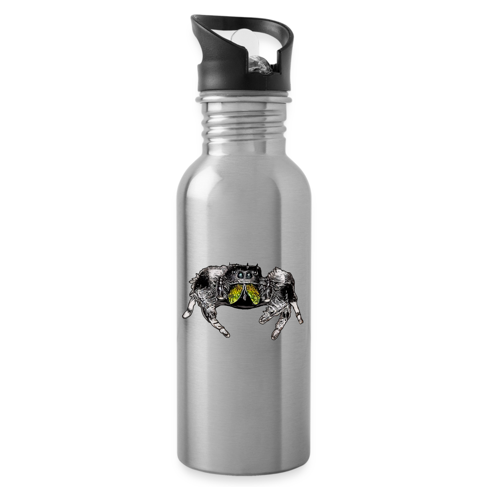 Trinkflasche Phidippus regius Rastafari male - Lightsilver