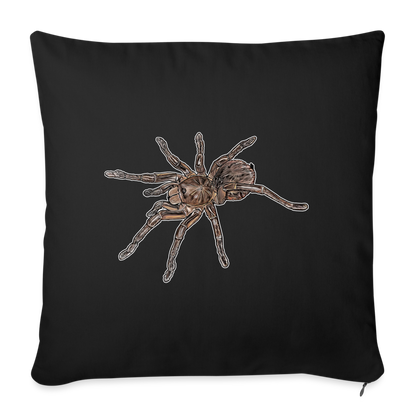 Sofakissen mit Füllung 44 x 44 cm Theraphosa stirmi juvenile - Schwarz