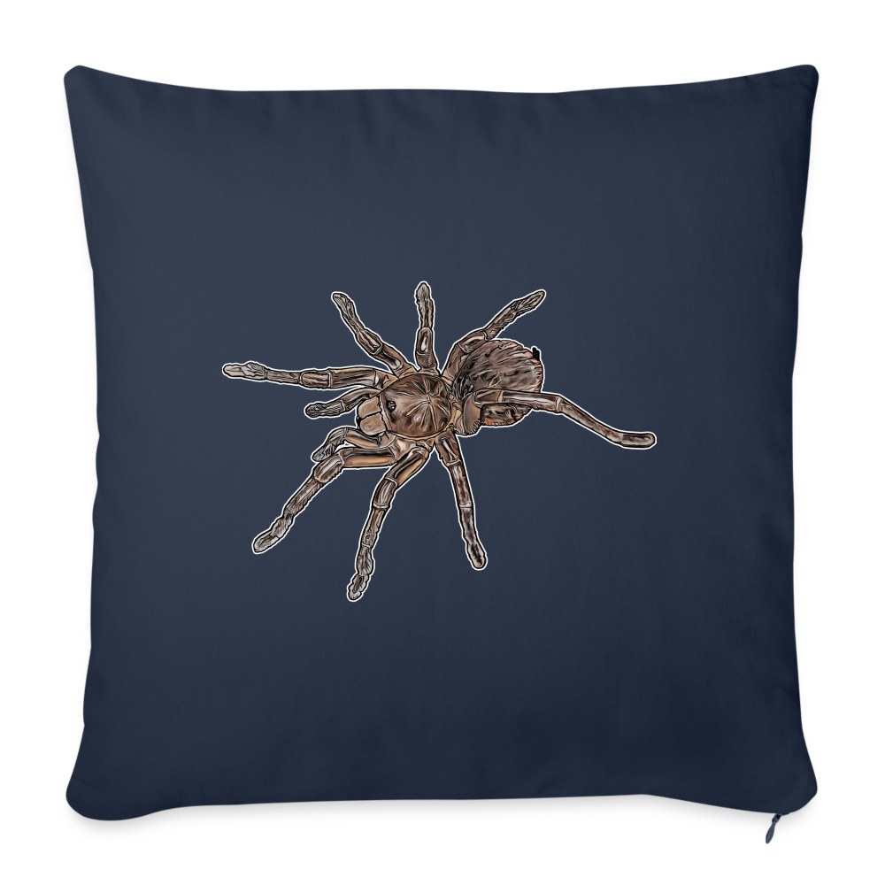 Sofakissen mit Füllung 44 x 44 cm Theraphosa stirmi juvenile - Navy