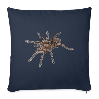 Sofakissen mit Füllung 44 x 44 cm Theraphosa stirmi juvenile - Navy