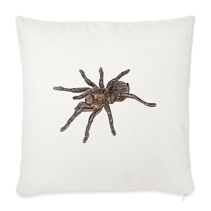 Sofakissen mit Füllung 44 x 44 cm Theraphosa stirmi juvenile - Naturweiß