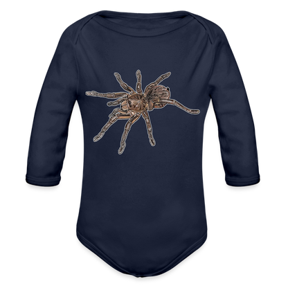 Baby Body lang Theraphosa stirmi juvenile - Dunkelnavy