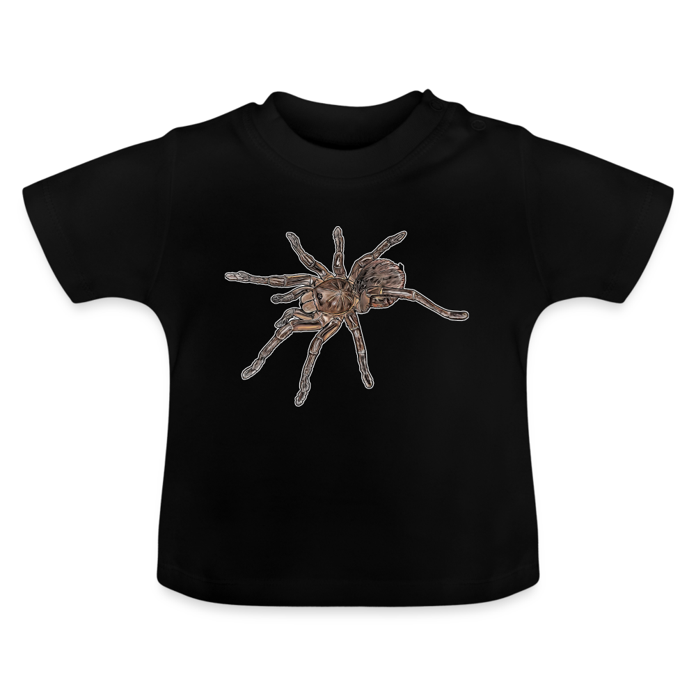 Baby T-Shirt Theraphosa stirmi juvenile - Schwarz