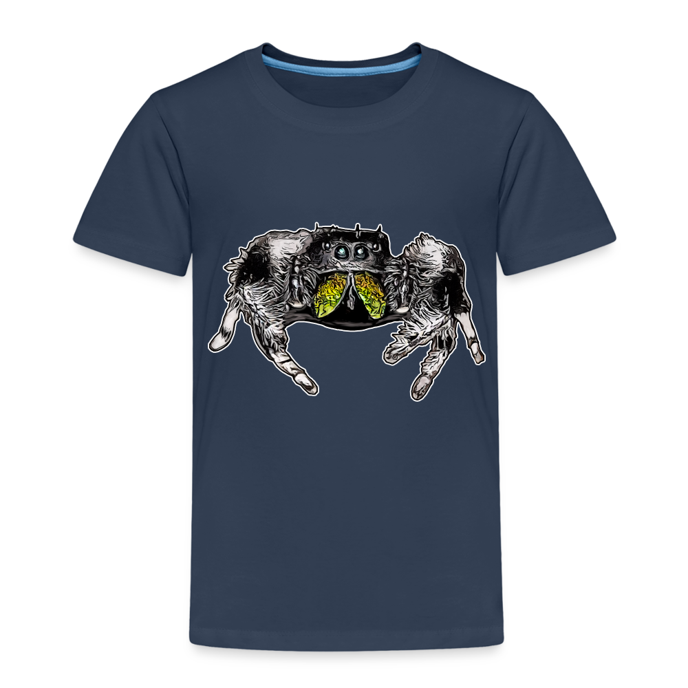 Kinder Basic T-Shirt Phidippus regius Rastafari male - Navy