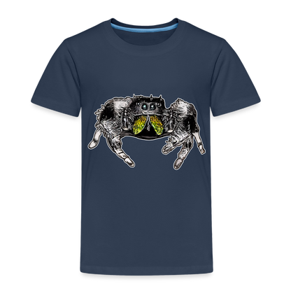 Kinder Basic T-Shirt Phidippus regius Rastafari male - Navy