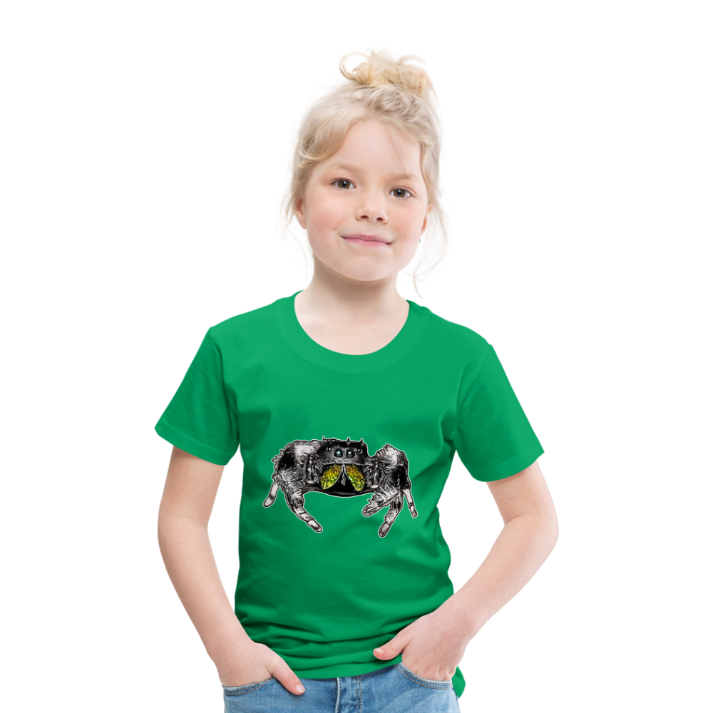 Kinder Basic T-Shirt Phidippus regius Rastafari male - Kelly Green
