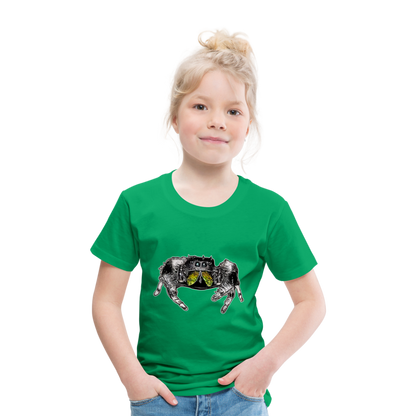 Kinder Basic T-Shirt Phidippus regius Rastafari male - Kelly Green