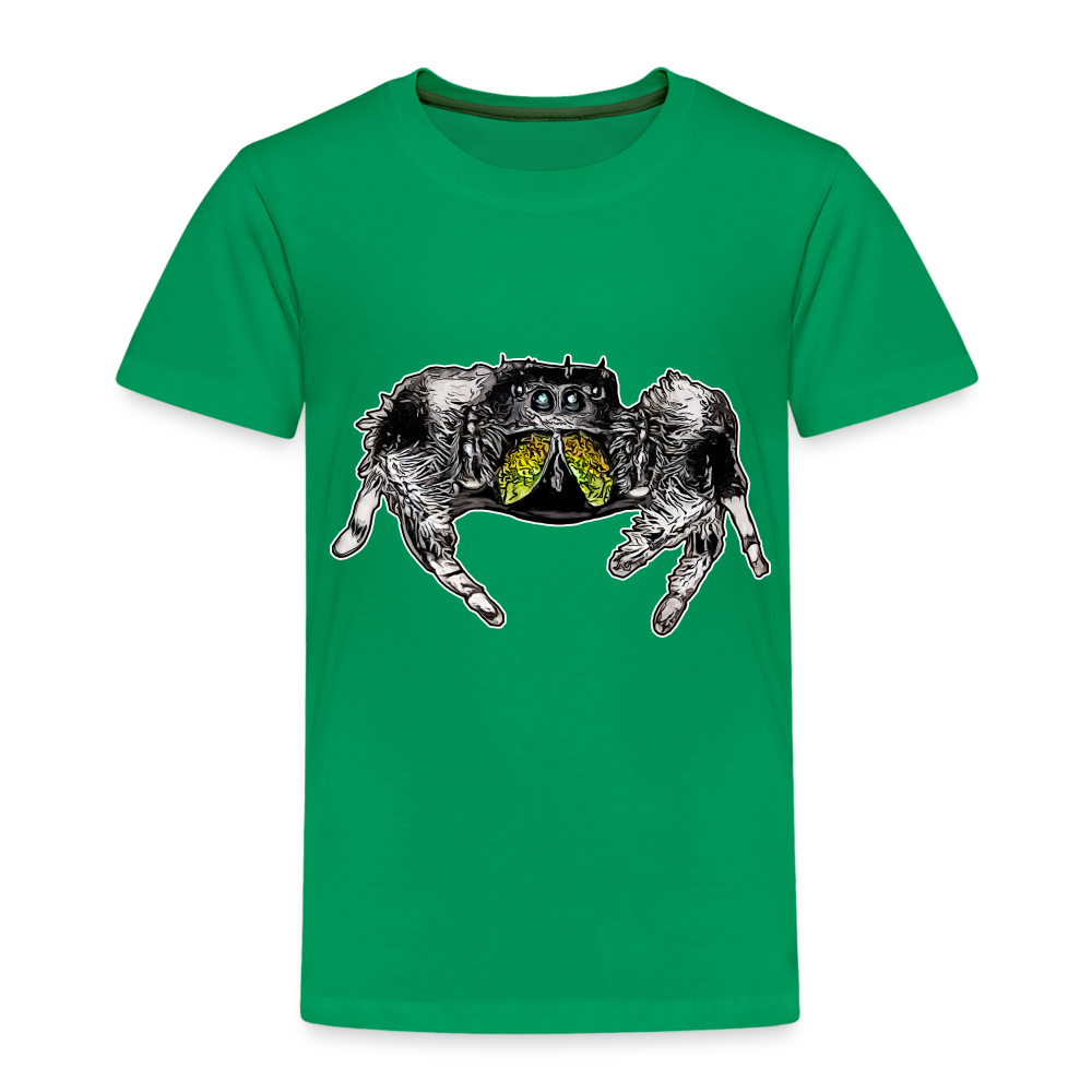 Kinder Basic T-Shirt Phidippus regius Rastafari male - Kelly Green