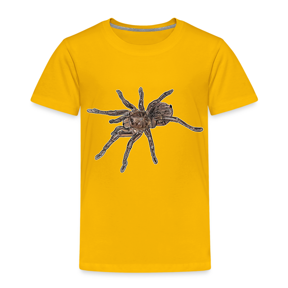 Kinder Basic T-Shirt Theraphosa stirmi juvenile - Sonnengelb
