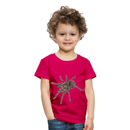 Kinder Basic T-Shirt Theraphosa stirmi juvenile - dunkles Pink
