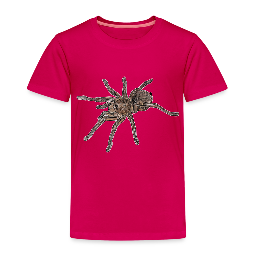 Kinder Basic T-Shirt Theraphosa stirmi juvenile - dunkles Pink
