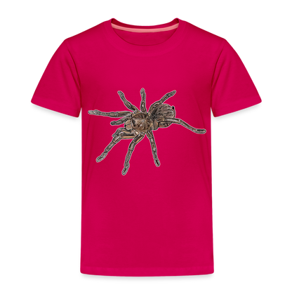 Kinder Basic T-Shirt Theraphosa stirmi juvenile - dunkles Pink