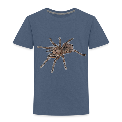 Kinder Basic T-Shirt Theraphosa stirmi juvenile - Blau meliert