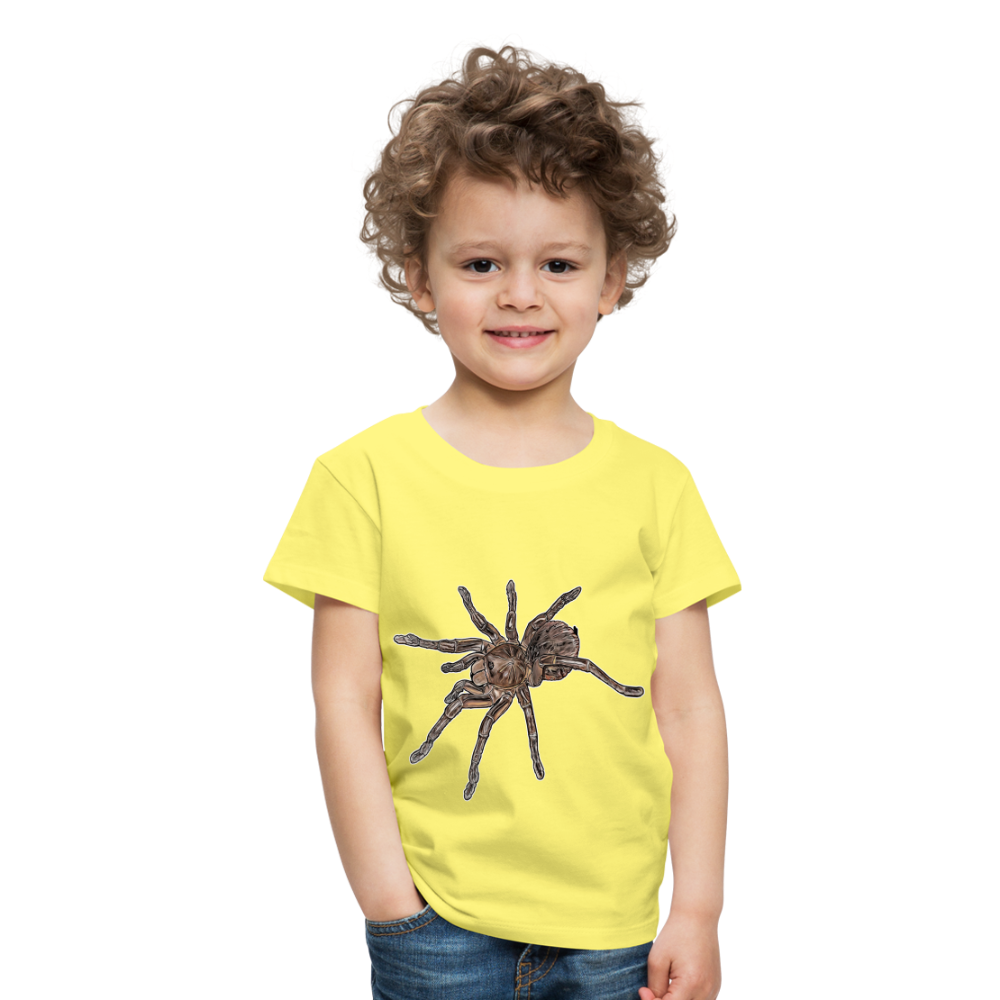 Kinder Basic T-Shirt Theraphosa stirmi juvenile - Gelb
