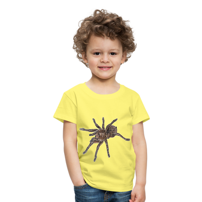 Kinder Basic T-Shirt Theraphosa stirmi juvenile - Gelb