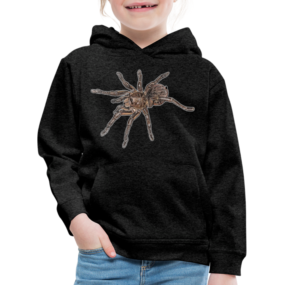 Kinder Hoodie Theraphosa stirmi juvenile - Anthrazit