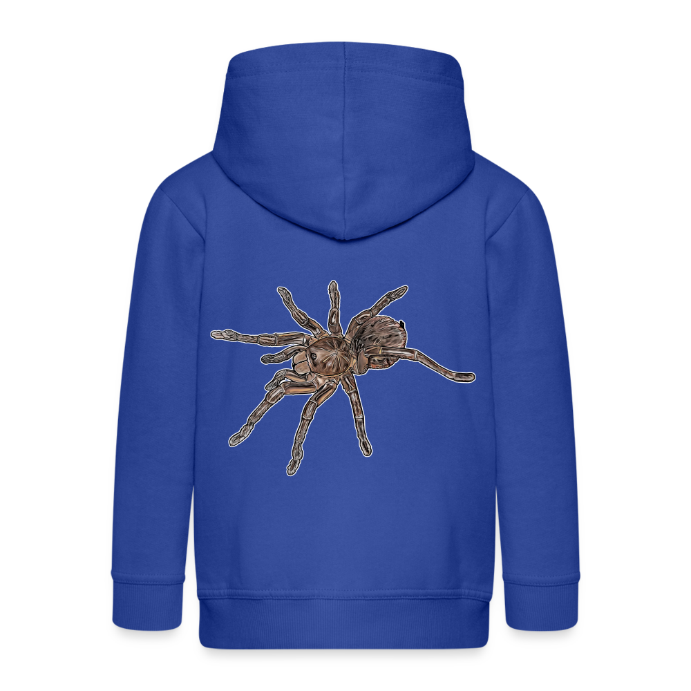 Kinder/ Teenager Zip-Hoodie Theraphosa stirmi juvenile - Royalblau