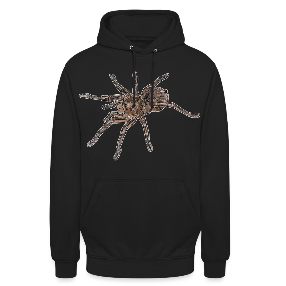 Unisex Hoodie Theraphosa stirmi juvenile - Schwarz