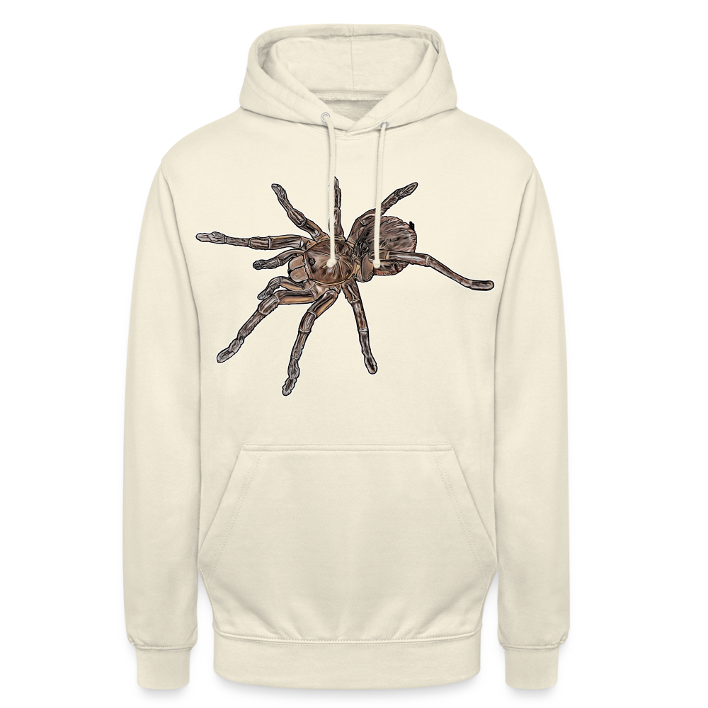 Unisex Hoodie Theraphosa stirmi juvenile - Vanille-Milchshake