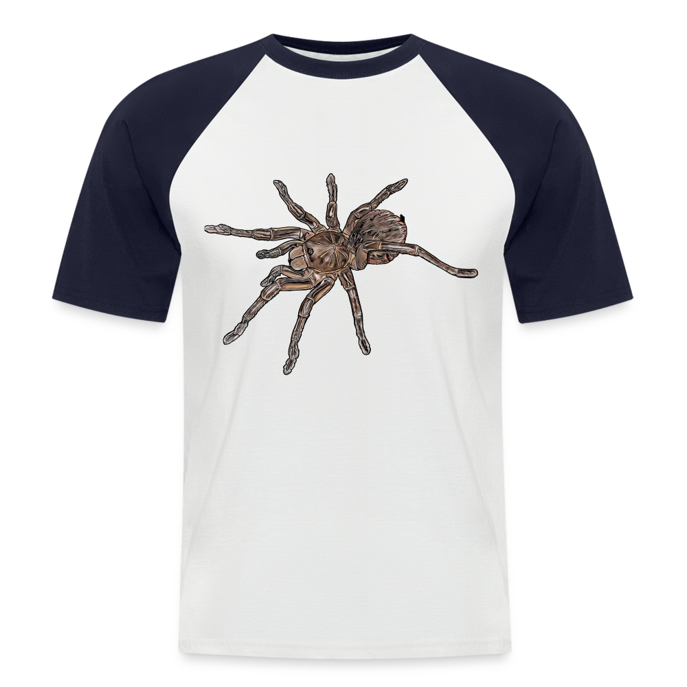 Männer Baseball-T-Shirt Therphosa stirmi juvenile - Weiß/Navy