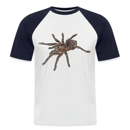 Männer Baseball-T-Shirt Therphosa stirmi juvenile - Weiß/Navy