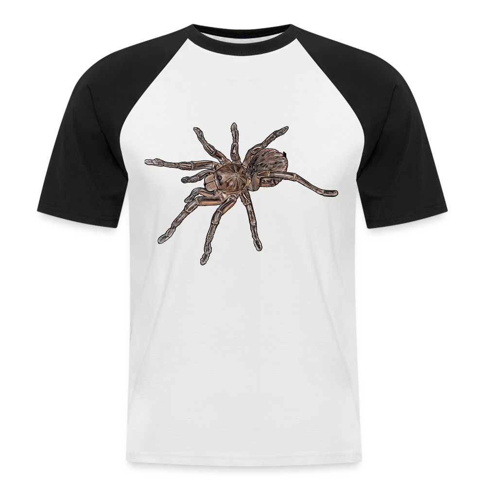 Männer Baseball-T-Shirt Therphosa stirmi juvenile - Weiß/Schwarz