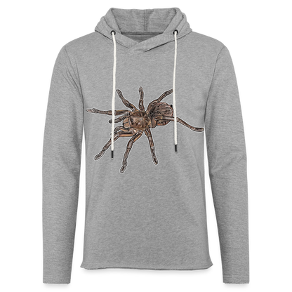 Unisex Kapuzensweatshirt Therphosa stirmi juvenile - Grau meliert