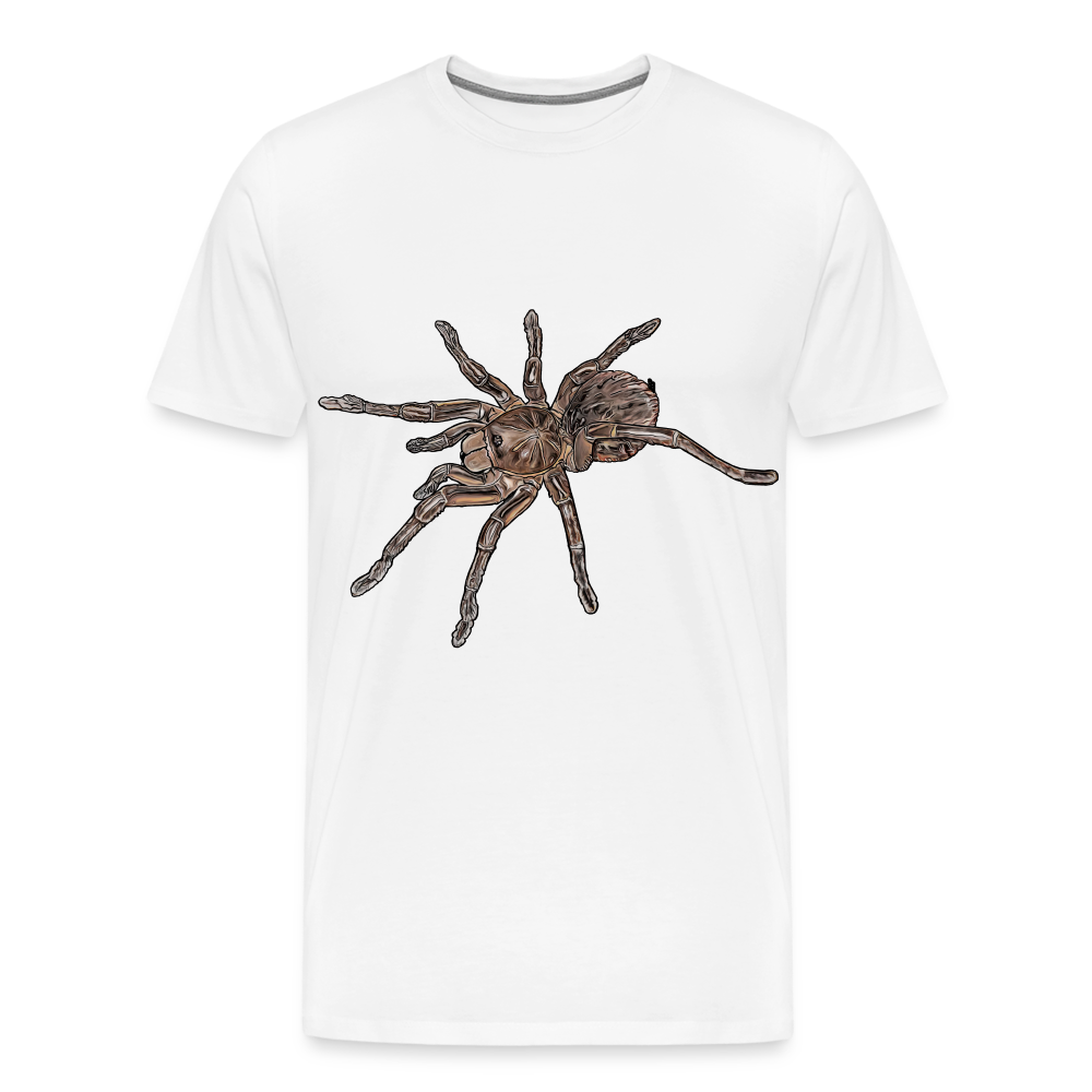 Männer Basic T-Shirt Theraphosa stirmi juvenile - weiß