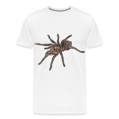 Männer Basic T-Shirt Theraphosa stirmi juvenile - weiß