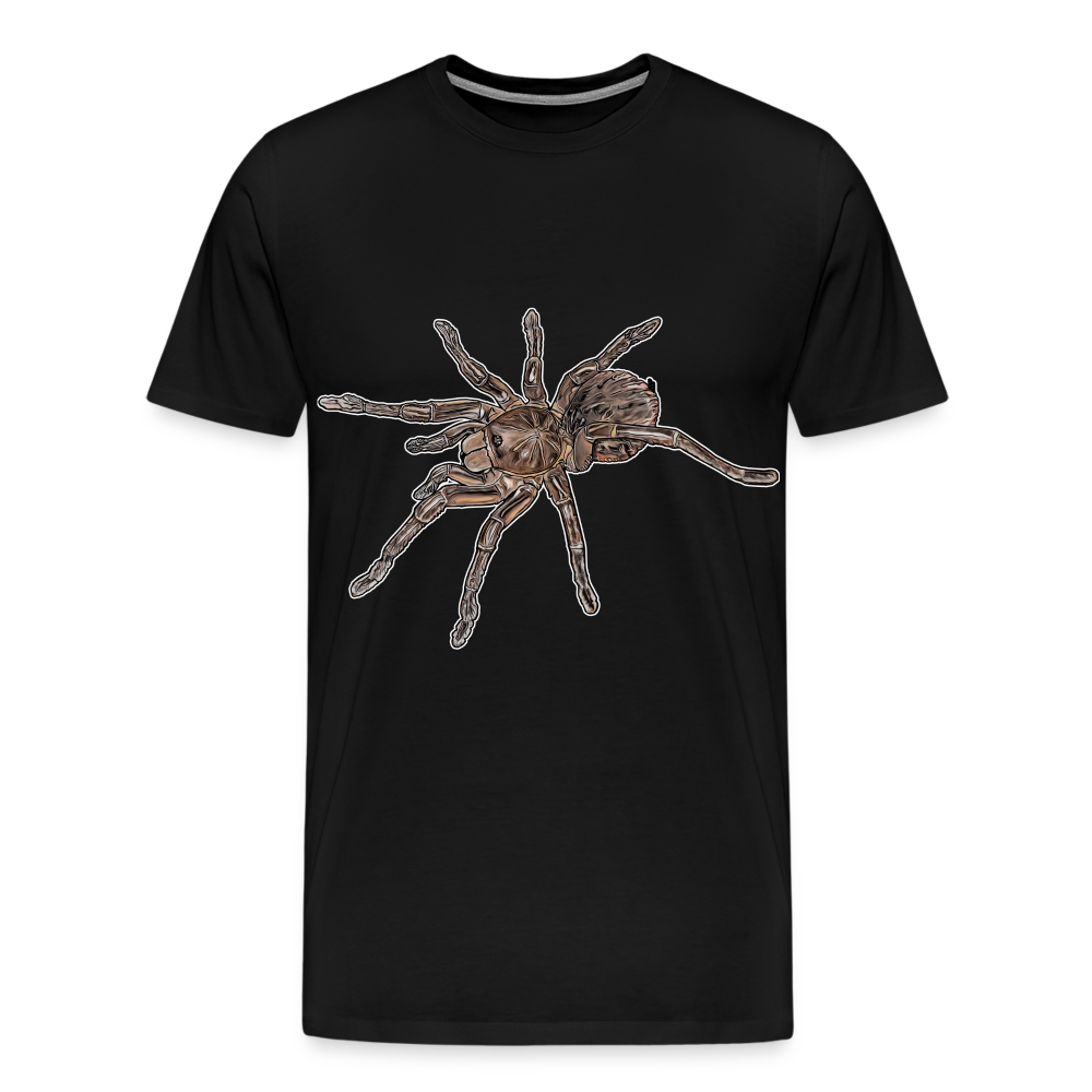 Männer Basic T-Shirt Theraphosa stirmi juvenile - Schwarz