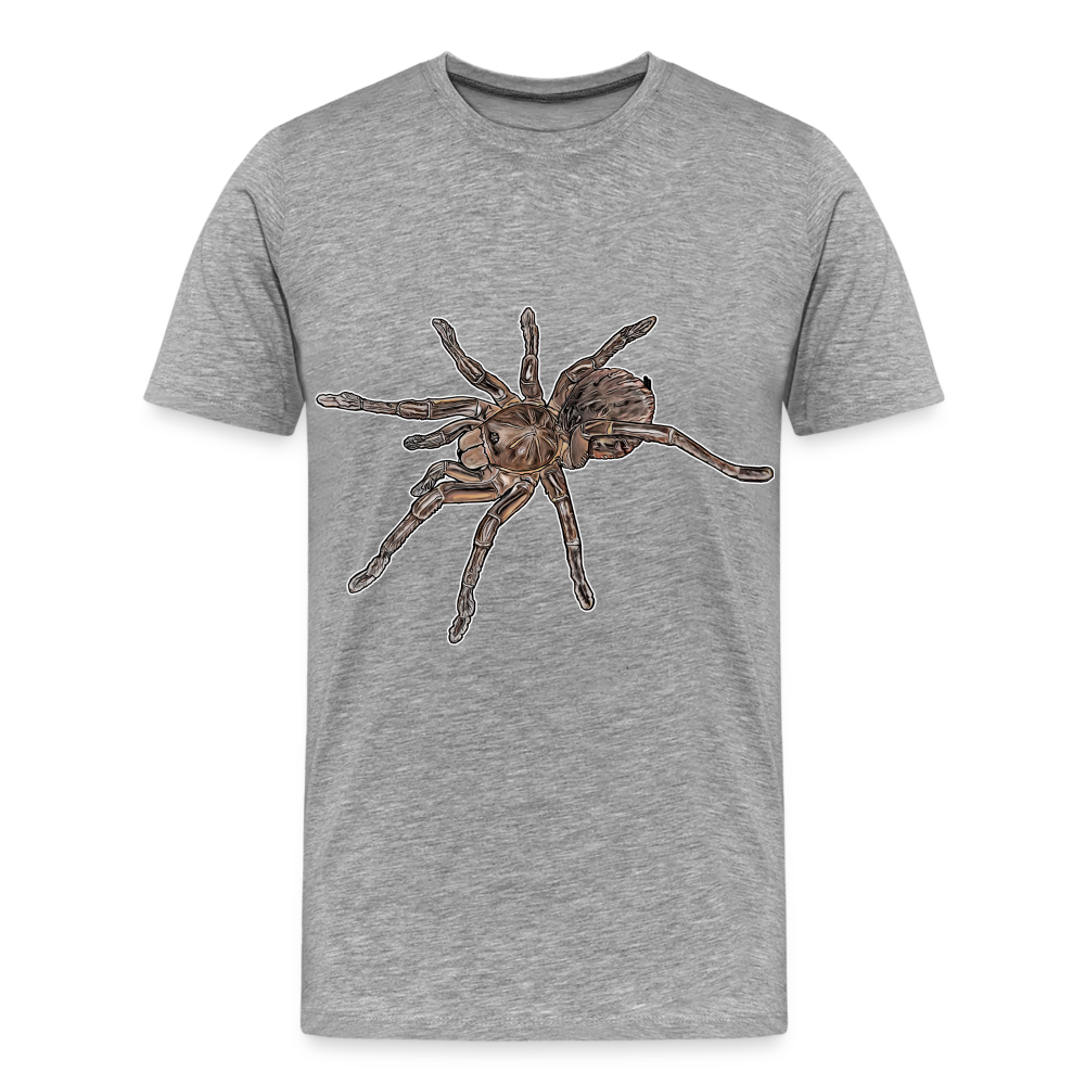 Männer Basic T-Shirt Theraphosa stirmi juvenile - Grau meliert