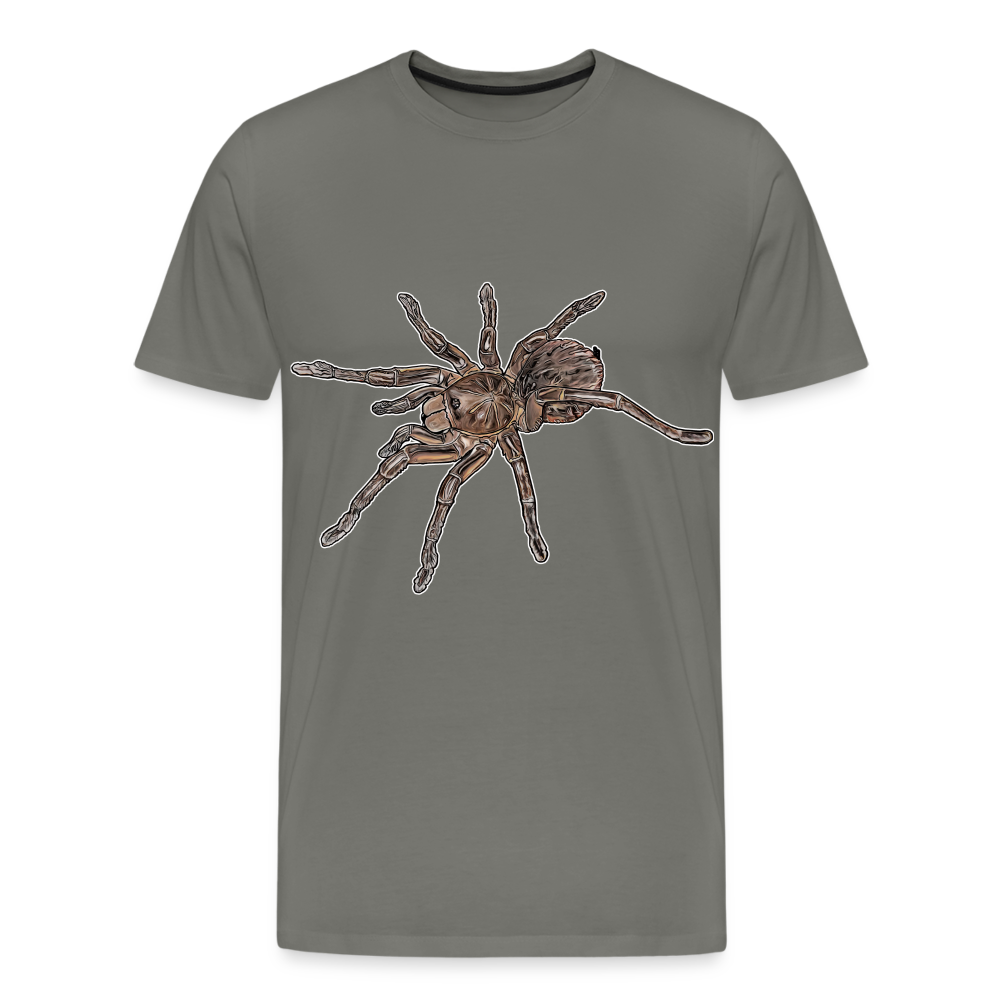 Männer Basic T-Shirt Theraphosa stirmi juvenile - Asphalt