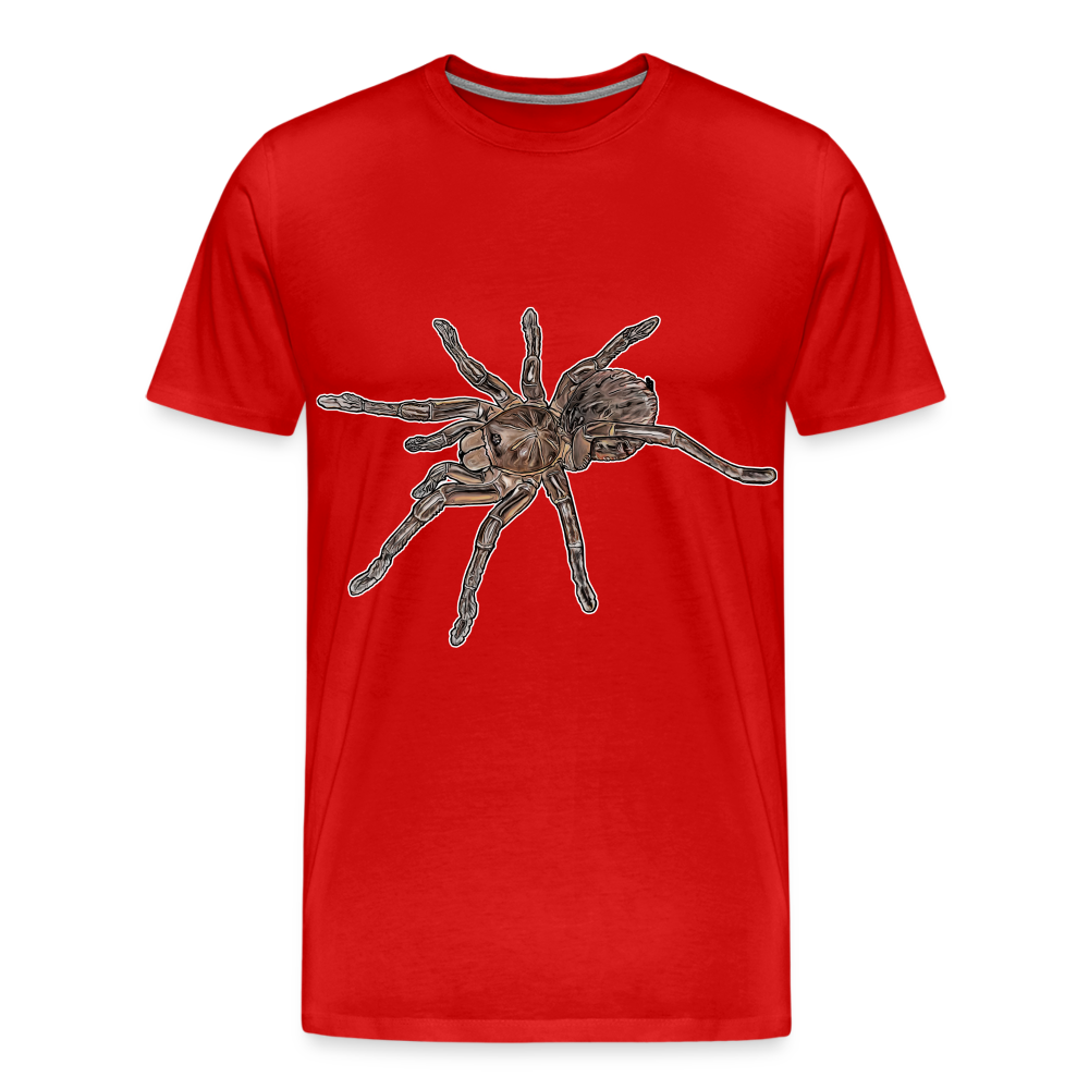 Männer Basic T-Shirt Theraphosa stirmi juvenile - Rot