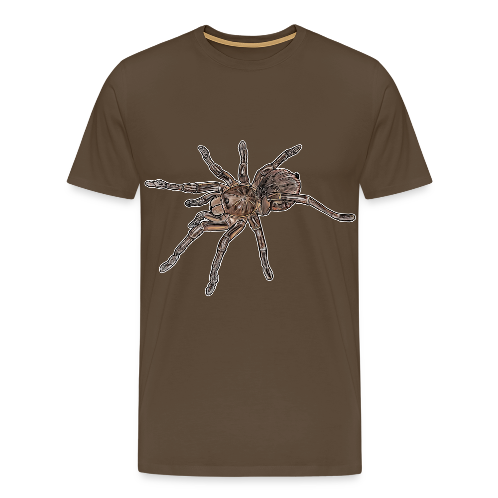 Männer Basic T-Shirt Theraphosa stirmi juvenile - Edelbraun