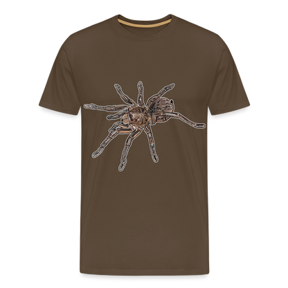 Männer Basic T-Shirt Theraphosa stirmi juvenile - Edelbraun