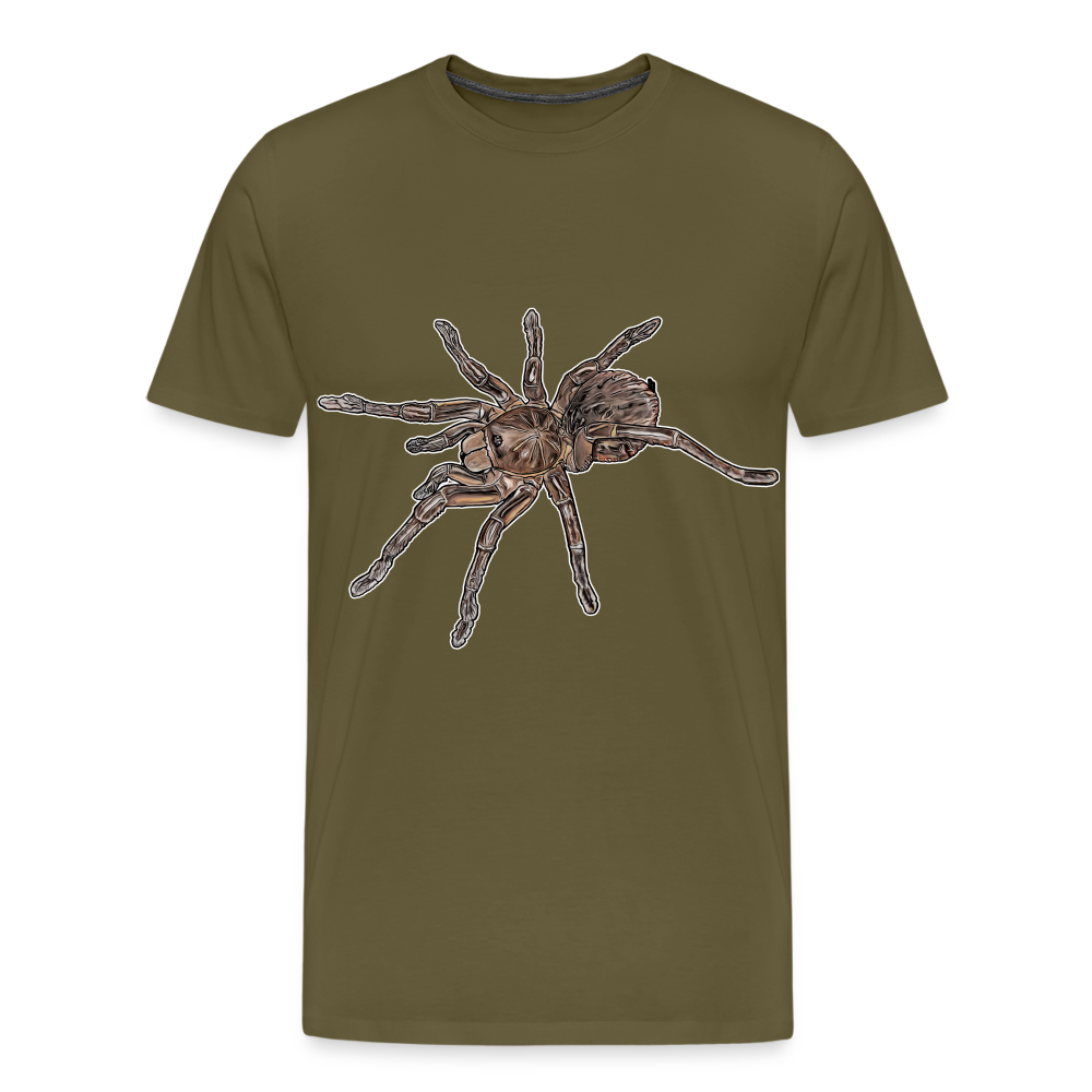 Männer Basic T-Shirt Theraphosa stirmi juvenile - Khaki