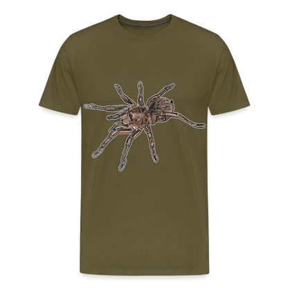 Männer Basic T-Shirt Theraphosa stirmi juvenile - Khaki