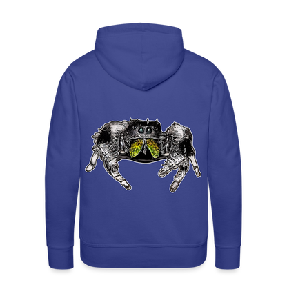 Männer Hoodie Phidippus regius Rastafari male - Königsblau