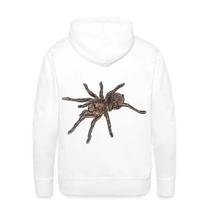 Männer Hoodie Theraphosa stirmi juvenile - weiß
