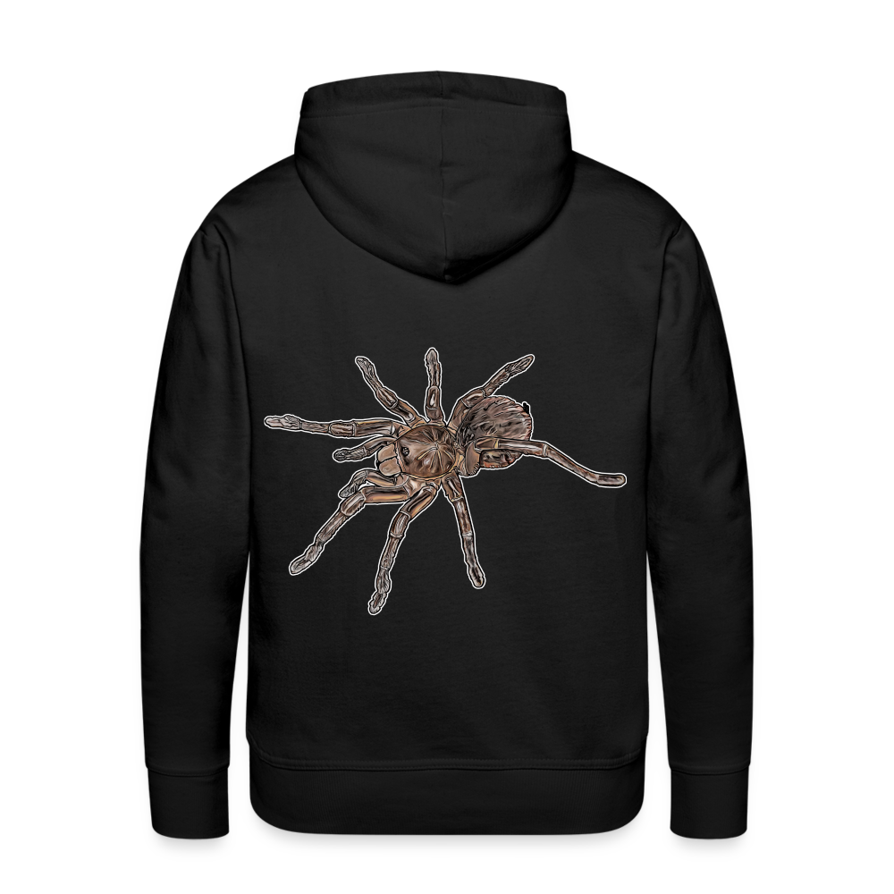 Männer Hoodie Theraphosa stirmi juvenile - Schwarz