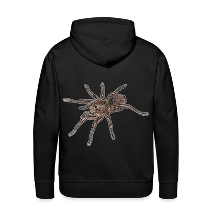 Männer Hoodie Theraphosa stirmi juvenile - Schwarz