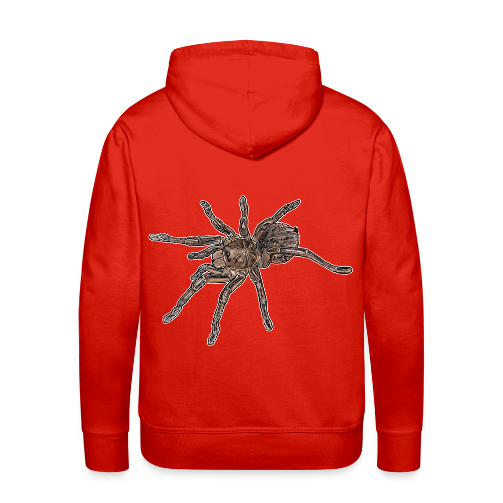 Männer Hoodie Theraphosa stirmi juvenile - Rot